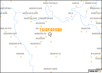 map of Tsiafarobe