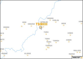 map of Tsiaki II