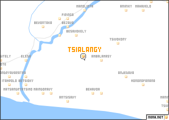 map of Tsialangy