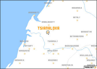 map of Tsianaloka