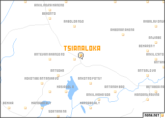 map of Tsianaloka