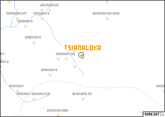 map of Tsianaloka