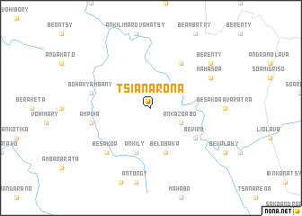 map of Tsianarona