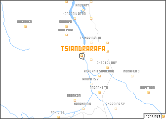 map of Tsiandrarafa