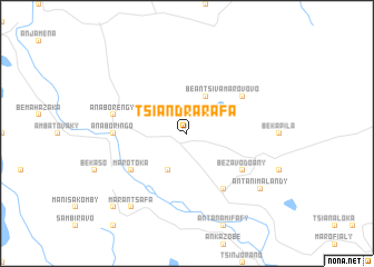 map of Tsiandrarafa