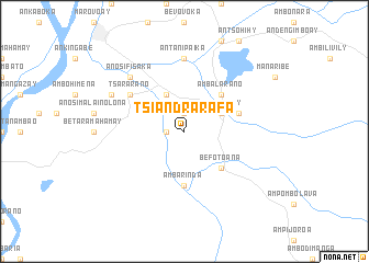 map of Tsiandrarafa