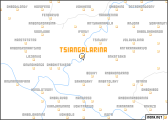 map of Tsiangalarina