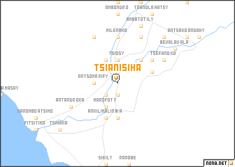 map of Tsianisiha