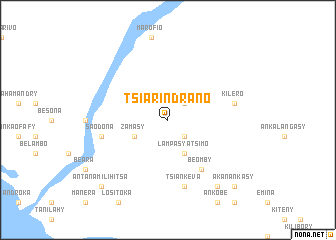 map of Tsiarindrano