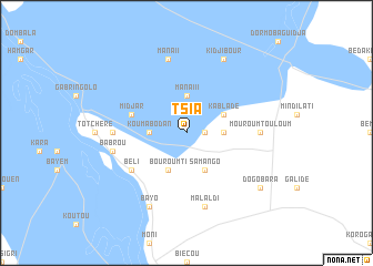 map of Tsia