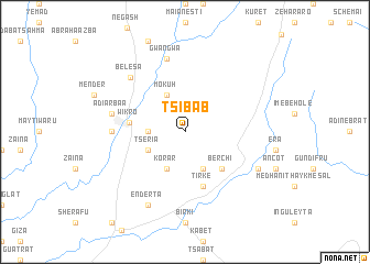 map of Tsʼibab