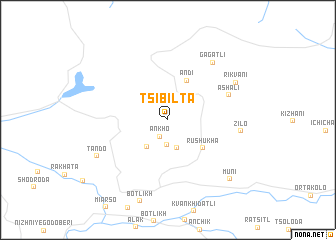 map of Tsibilta