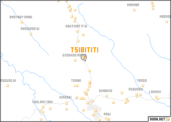 map of Tsibititi