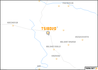 map of Tsibovo