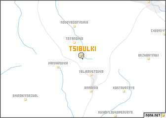 map of Tsibulʼki