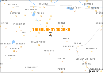 map of Tsibul\