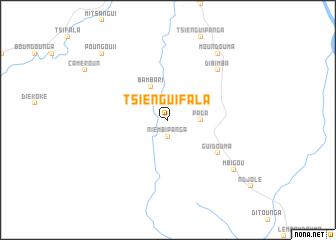 map of Tsienguifala