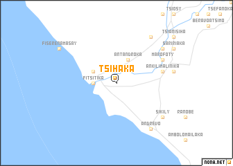 map of Tsihaka