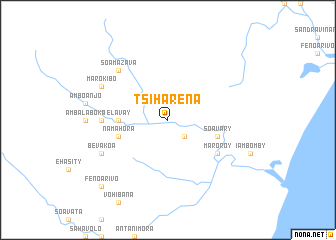 map of Tsiharena