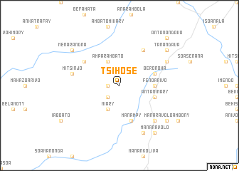 map of Tsihose