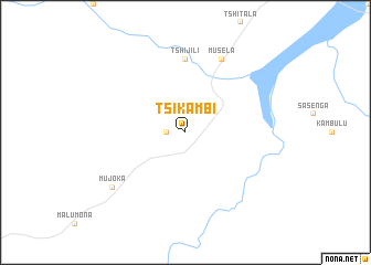 map of Tsikambi