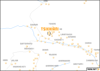 map of Ts\