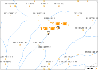 map of Tsikombo