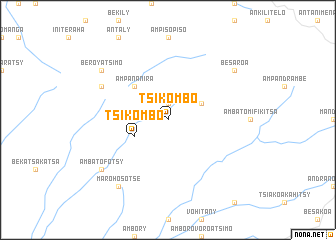 map of Tsikombo