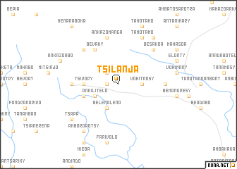 map of Tsilanja