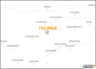 map of Tsilimovo