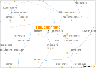 map of Tsiloakarivo