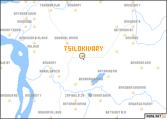 map of Tsilokivary