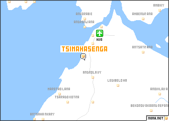 map of Tsimahasenga