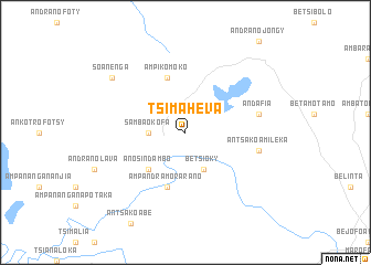map of Tsimaheva