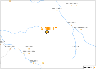 map of Tsimainty