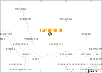 map of Tsimbarano