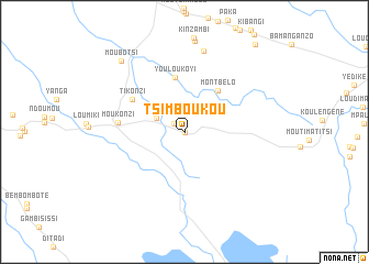 map of Tsimboukou