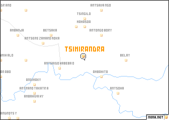 map of Tsimirandra