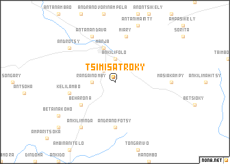 map of Tsimisatroky