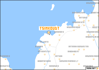 map of Tsimkoudt