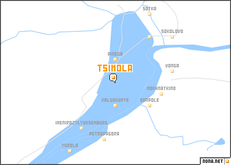 map of Tsimola