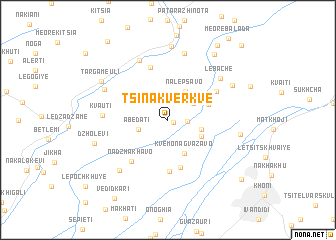 map of Tsinakverkve