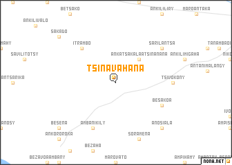 map of Tsinavahana