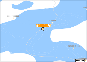 map of Tsingaly