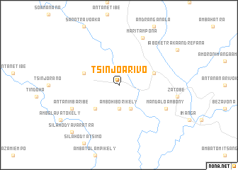 map of Tsinjoarivo