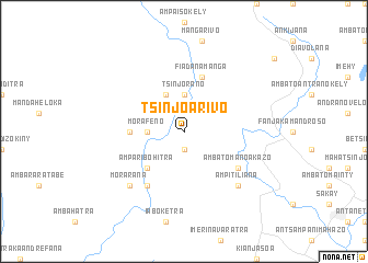 map of Tsinjoarivo