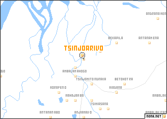 map of Tsinjoarivo