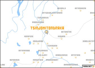 map of Tsinjomitondraka