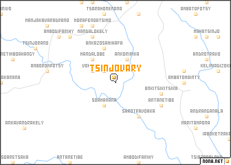 map of Tsinjovary
