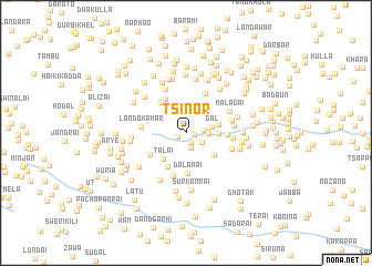 map of Tsinor
